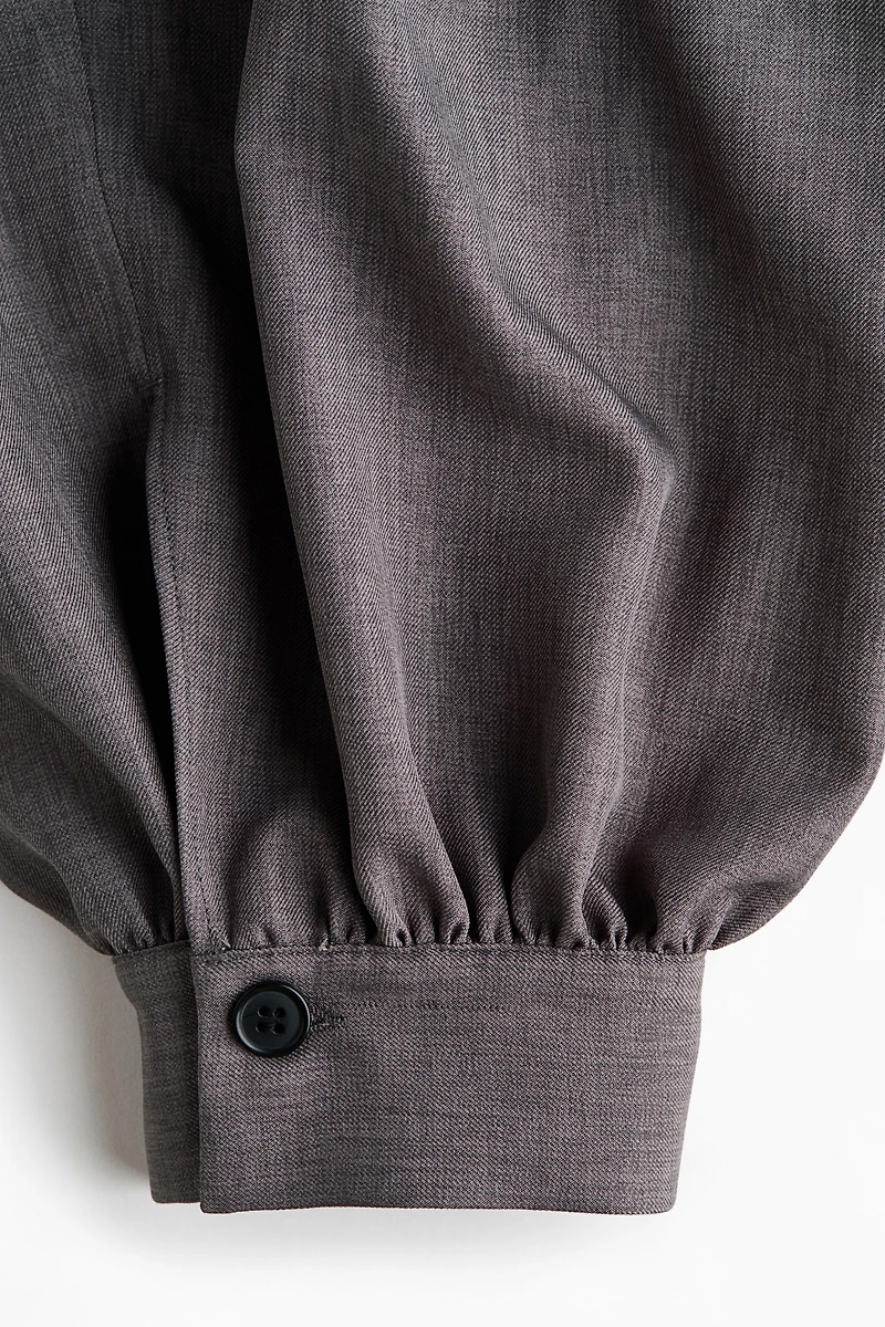 MAMA Pleated Balloon-Leg Pants