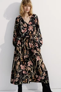 Ruffle-Collar Blouse