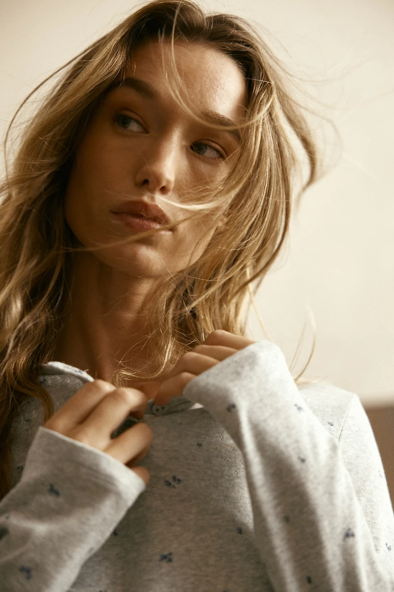 Pyjama en tricot pointelle