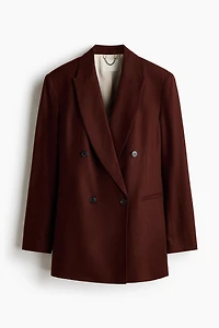 Linen-Blend Blazer