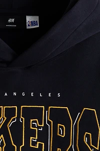 Oversized Fit Printed Hoodie