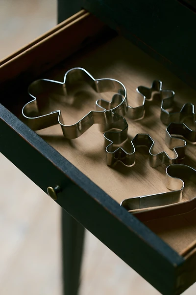 Lot de 3 emporte-pièces en métal