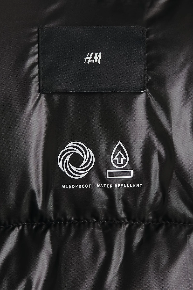 Water-Repellent Puffer Coat