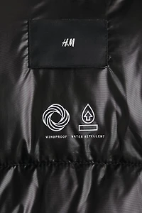 Water-Repellent Puffer Coat
