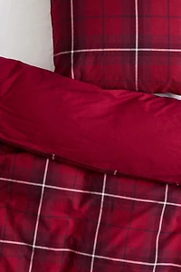 Twin Flannel Duvet Cover Set