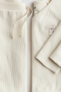 Ensemble 2 pièces en jersey de coton