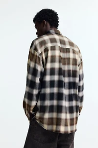 Relaxed-Fit Cotton-Blend Shirt