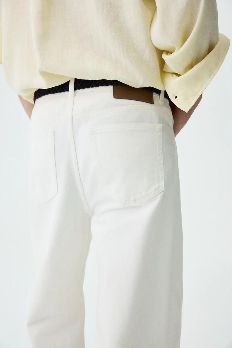 Relaxed-Fit Cotton Pants