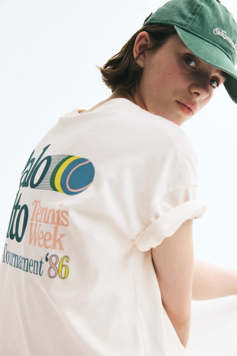 Oversized Printed T-Shirt