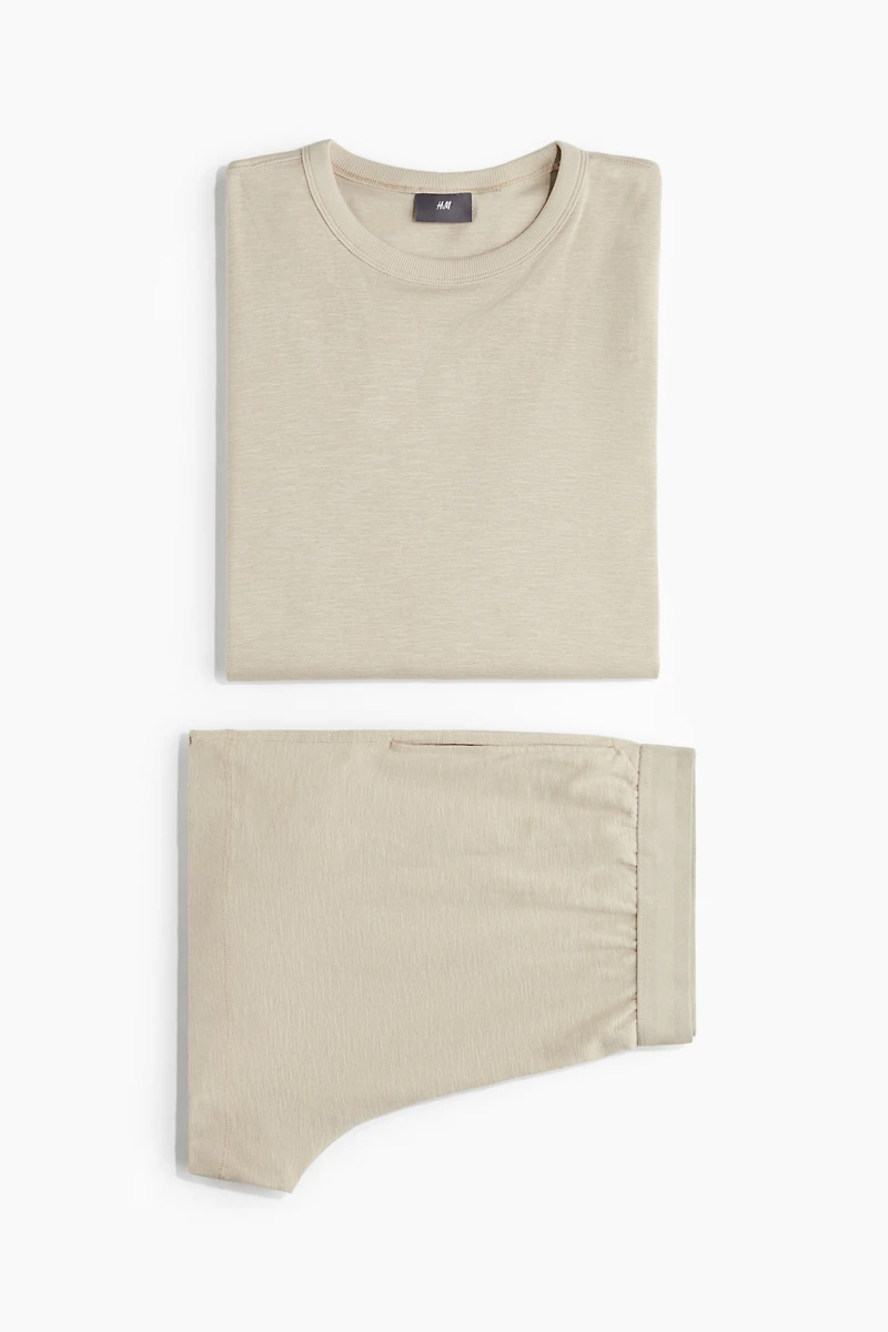 Pajama T-Shirt and Shorts