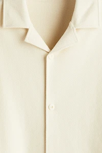 Loose-Fit Brushed Resort Shirt
