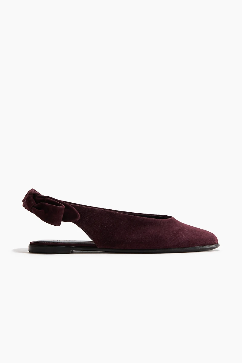 Suede Slingbacks