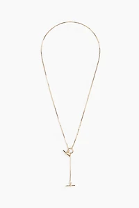 T-Bar Lariat Necklace