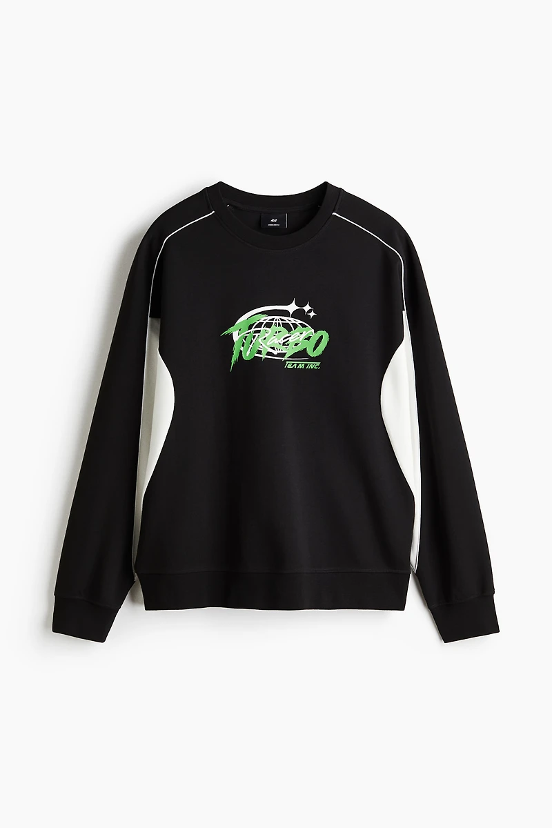 Loose-Fit Scuba Sweatshirt