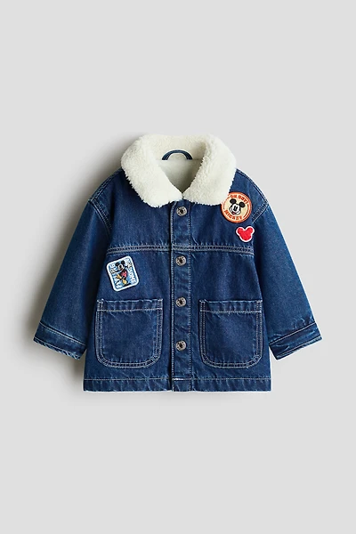 Appliquéd Denim Jacket
