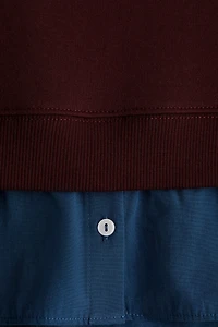 Double-Layer Sweatshirt