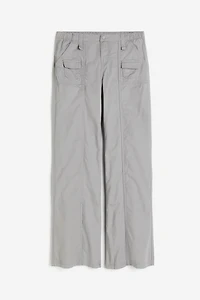 Pantalon cargo en toile