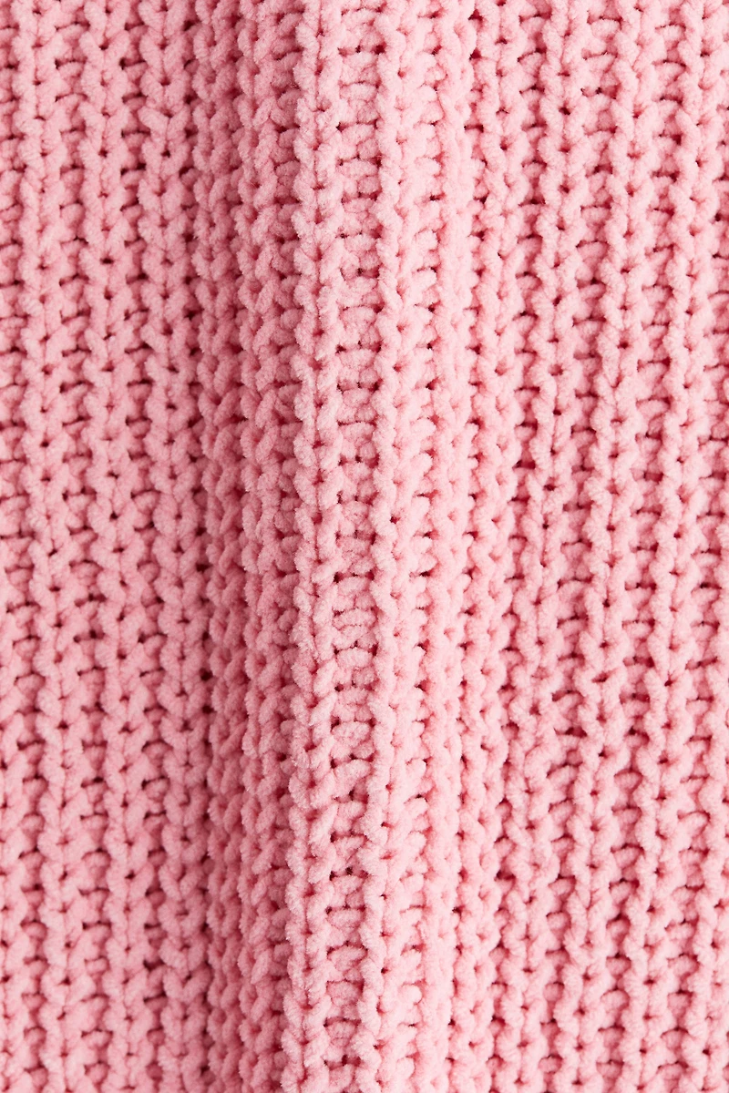 Chenille-Knit Cardigan