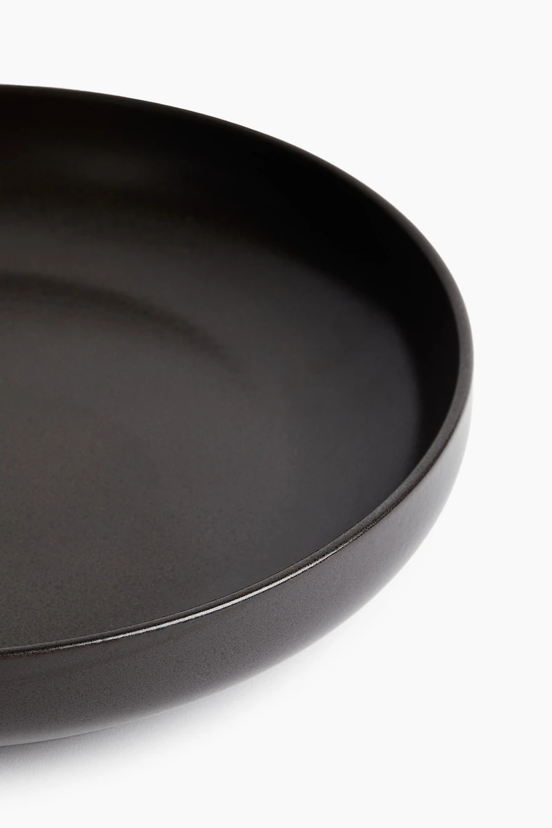 Bol en grès cérame avec glaçure réactive