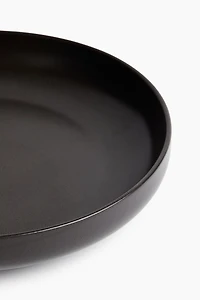 Bol en grès cérame avec glaçure réactive