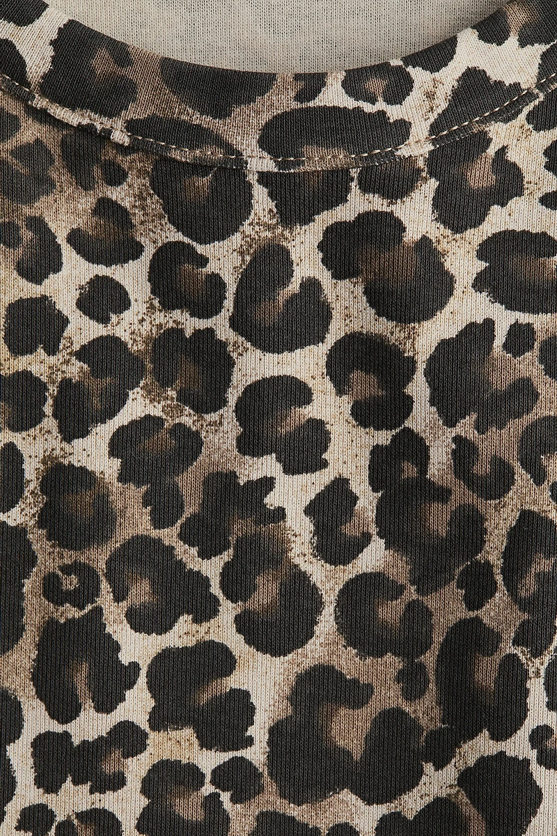 Printed Cotton Tank Top