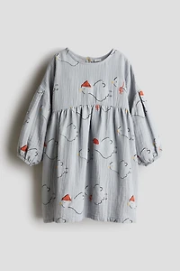 Cotton Muslin Dress