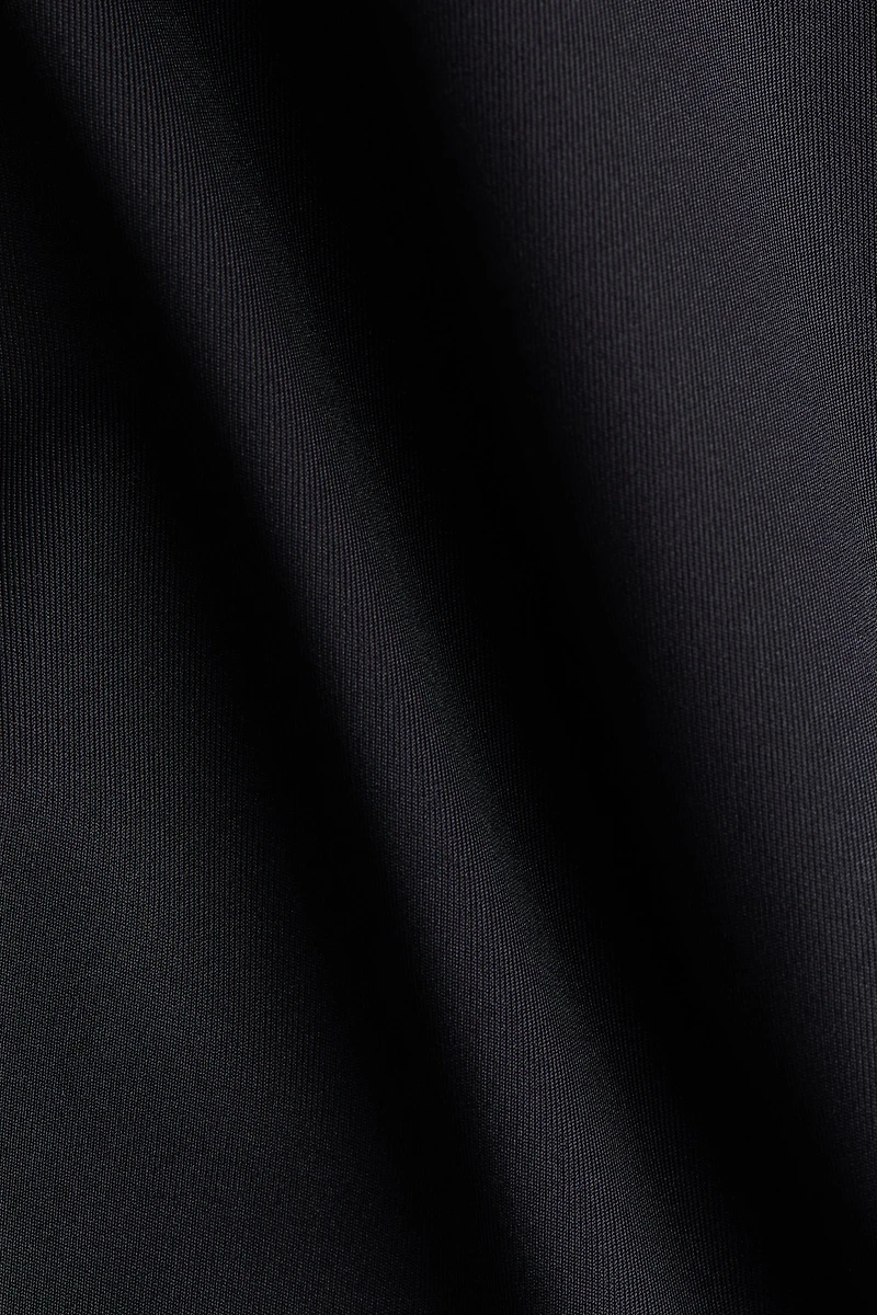 Square-Neck Jersey Top