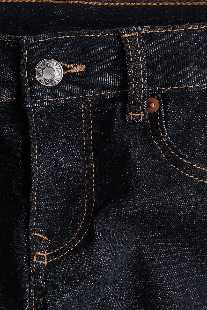 Low Rise Flared Leg Jeans