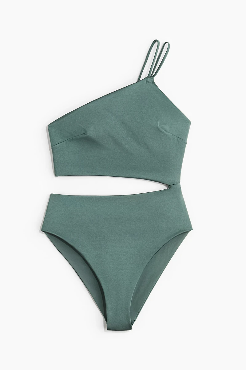 High-Leg Cutout Swimsuit
