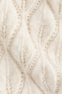 Chandail en tricot pointelle