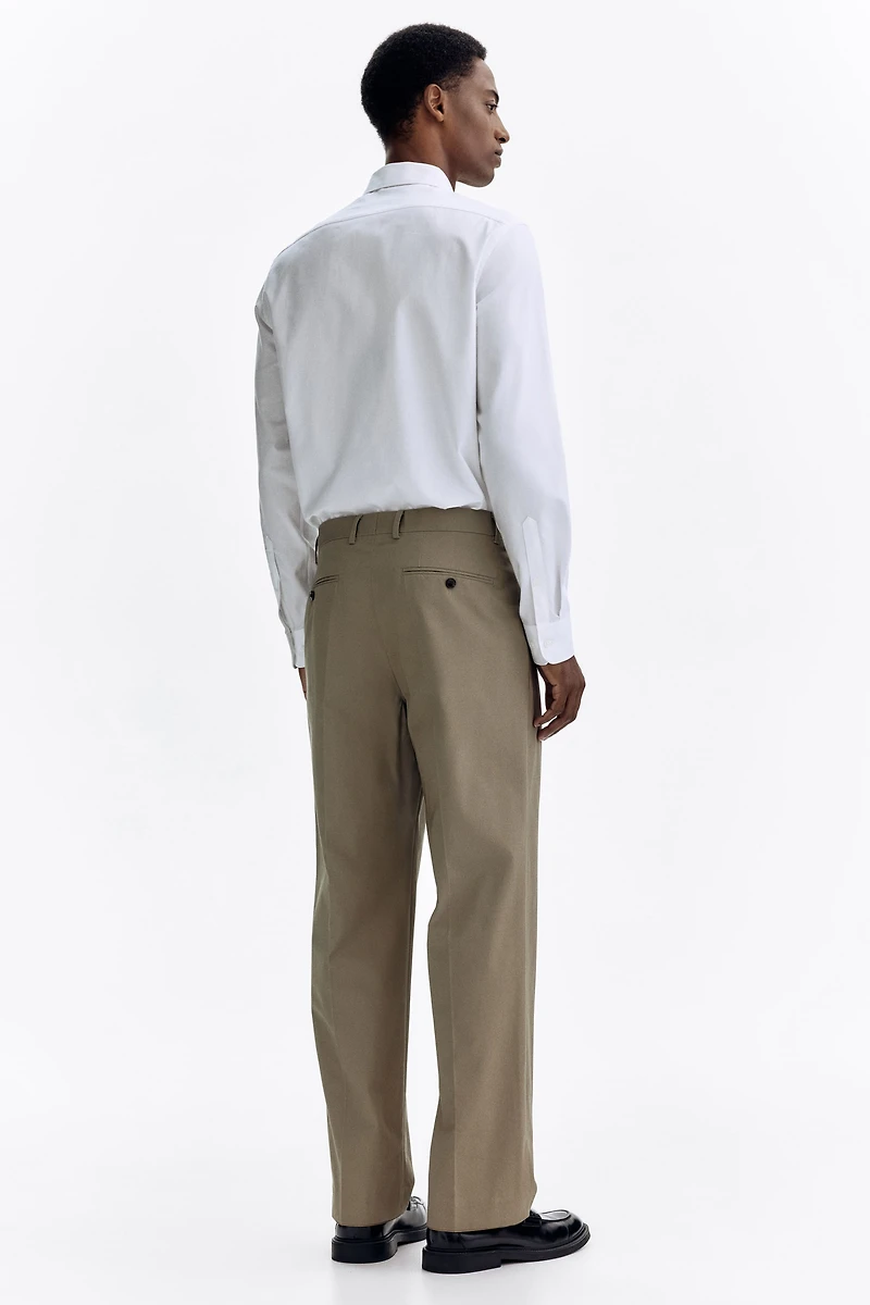 Chemise près du corps en coton