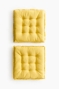 2-Pack Linen-Blend Seat Cushions