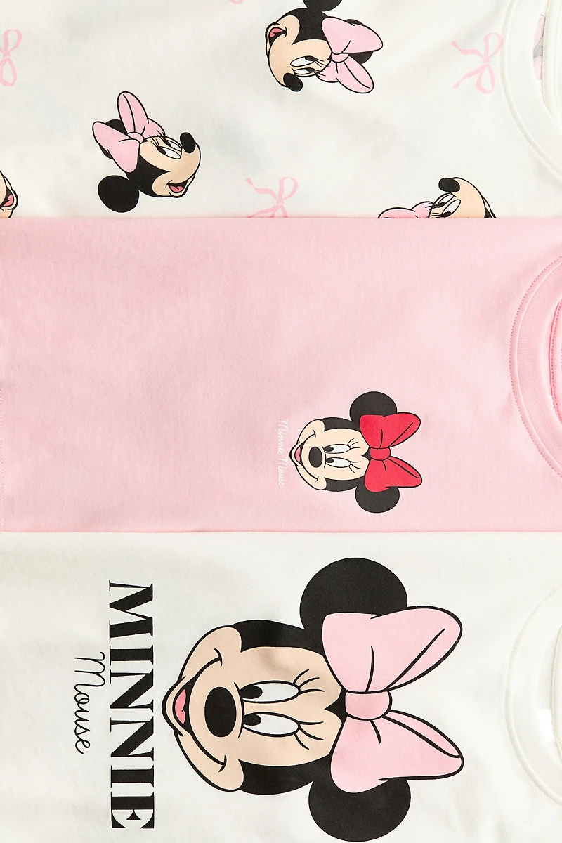 Lot de 3 hauts en jersey