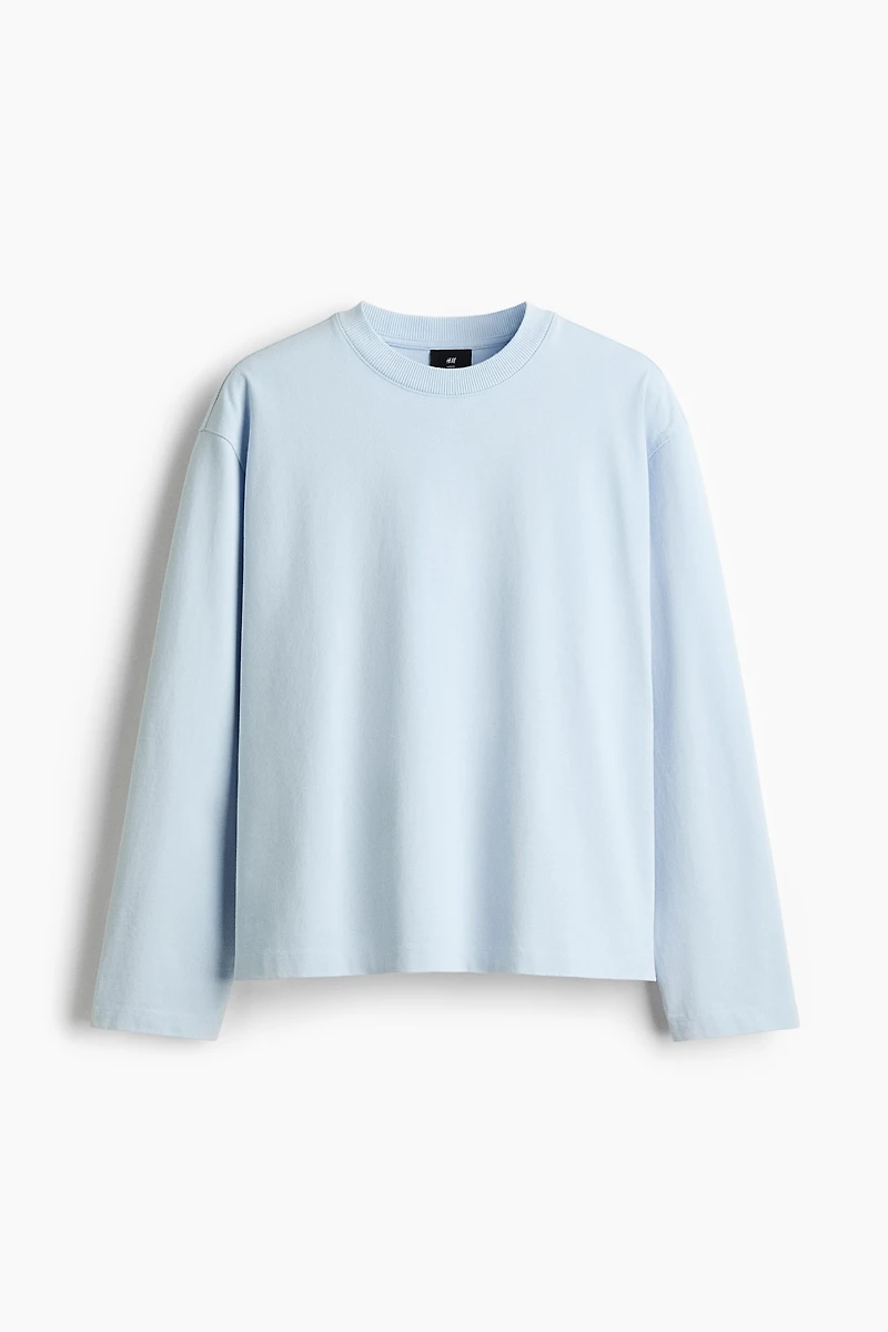 T-shirt ample à manches longues