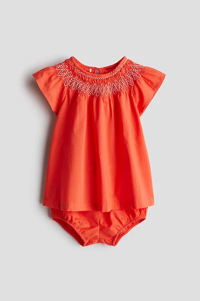 2-Piece Cotton Poplin Set