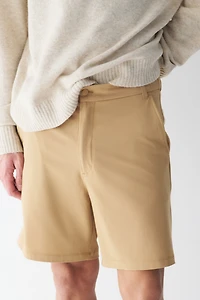 Four-Way Stretch Loose-Fit Chino Shorts