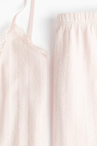 Cotton Pointelle Pajamas