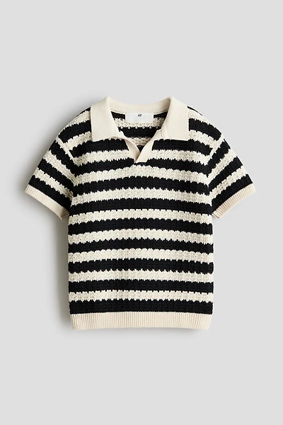 Knit Polo Shirt