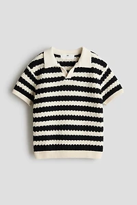 Knit Polo Shirt