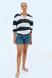 MAMA Denim Shorts