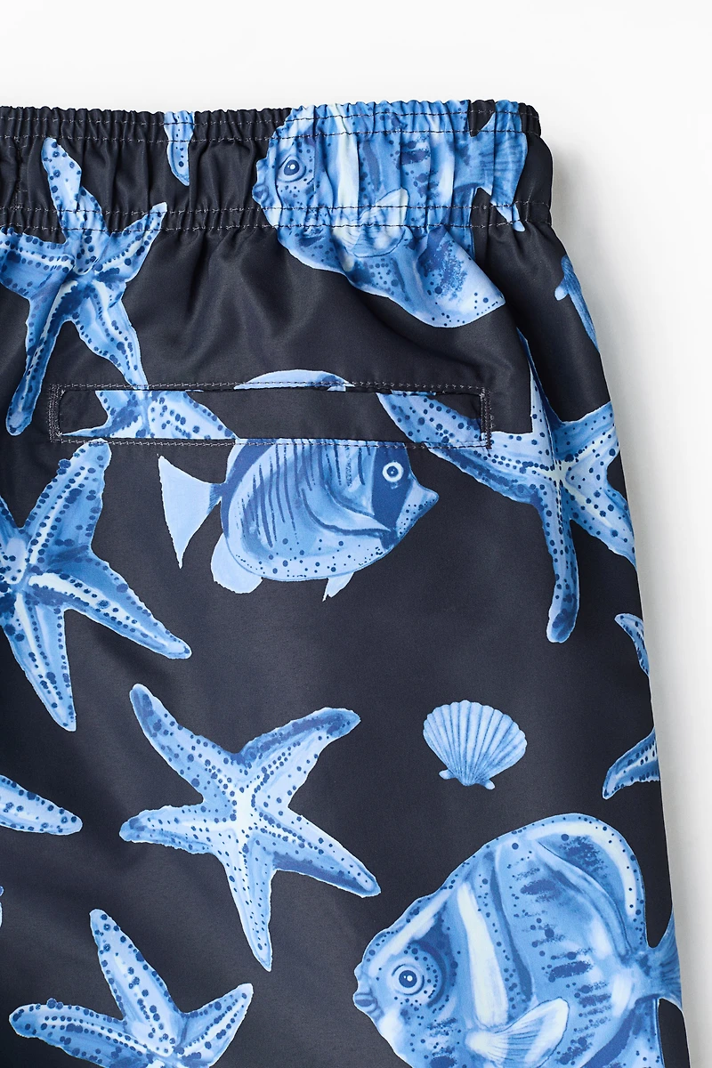 Short de bain à motif