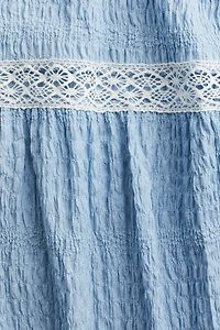 Textured Jersey Top