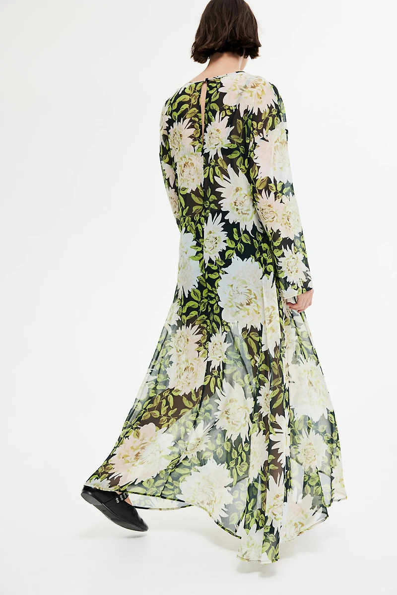 Sheer Maxi Dress
