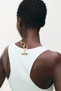 Wire Pendant Necklace