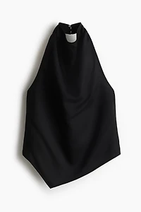 Haut asymétrique à dos nu