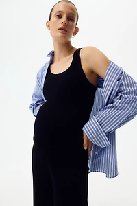 MAMA Before & After Ribbed Jersey Pants