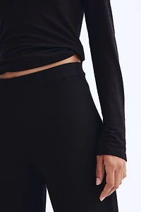 Fine-Knit Pants