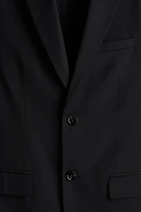 Regular-Fit Single-Breasted Jacket