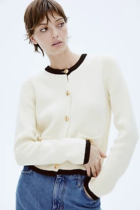 Pocket-Detail Cardigan
