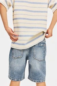 Loose Fit denim shorts